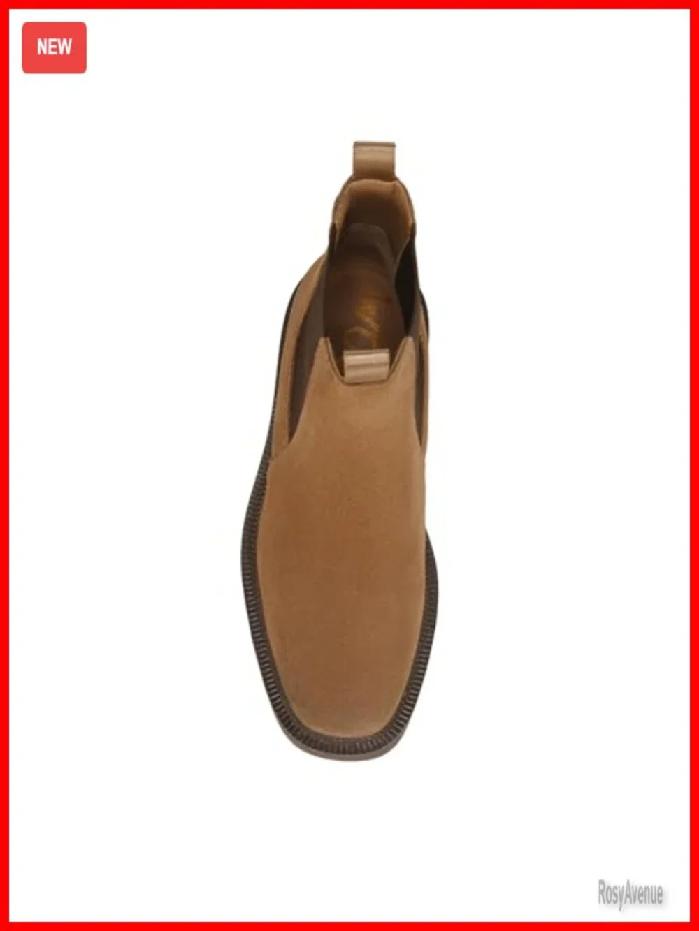 Chelsea Boot with Lug Sole, Slip-On Closure, Synthetic Insole